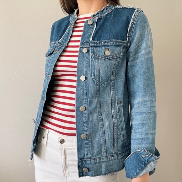 Madewell Jackets & Blazers - Madewell Distressed Denim Jacket